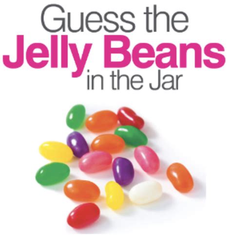 Guess How Many Jelly Beans In The Jar Template