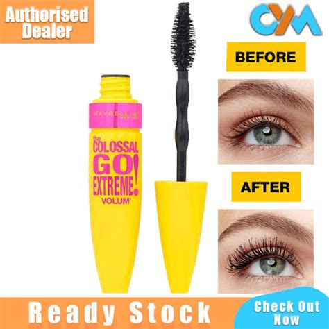 Maybelline Colossal GO Extreme Volume Mascara 9 5ml Waterproof Fanining