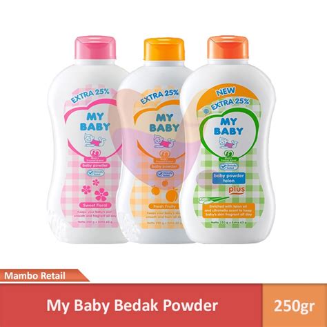 Jual My Baby Powder Bedak Bayi 250gr Bedak Bayi MY BABY Kemasan Besar