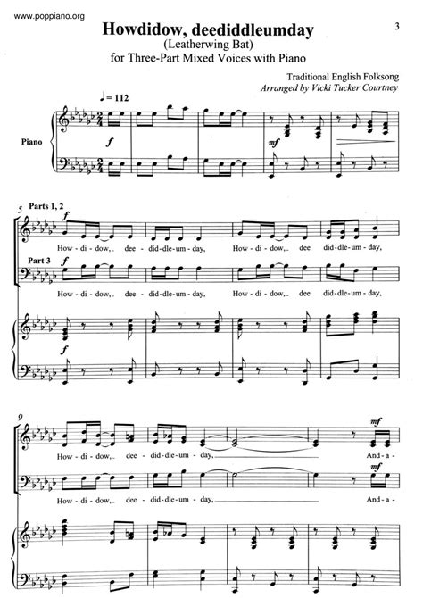 Vicki Tucker Courtney Howdidow Deediddleumday Sheet Music Pdf Free