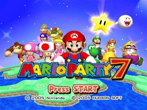 Mario Party 7 GameCube Longplay Solo Cruise YouTube