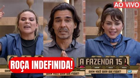 A FAZENDA 15 PROVA DO FAZENDEIRO AO VIVO DEFINE A ROÇA DO REALITY