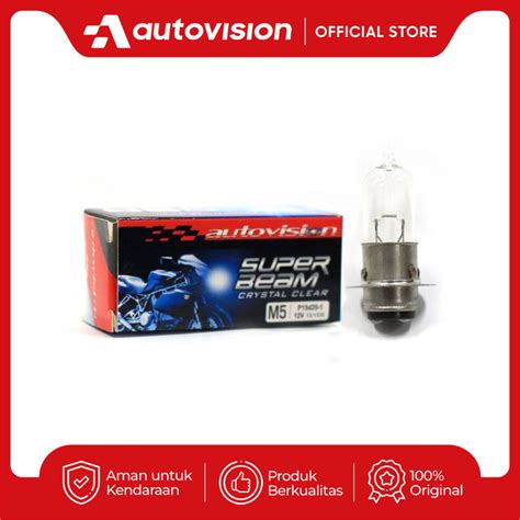 Jual Lampu Motor Autovision Superbeam Crystal Clear 12V 36W Shopee