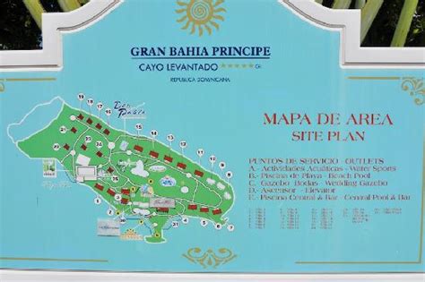 Map of Gran Bahia Principe Cayacoa Resort - Samana Province Forum ...