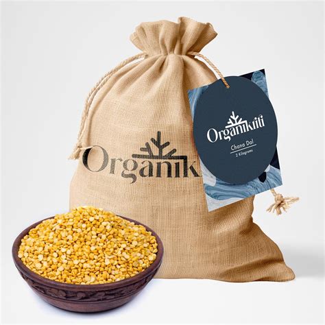 Organikriti Organic And Unadulterated Chana Dal 2kg Chemical Free