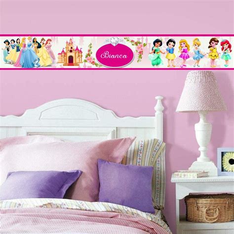 Faixa Decorativa Adesivo Parede Border Infantil Princesas Elo