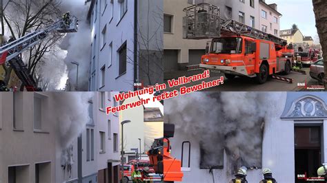 Wohnung In Essen Holsterhausen Im Vollbrand Feuerwehr