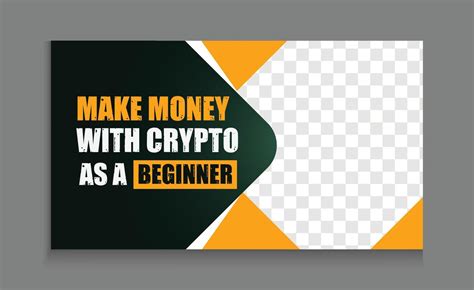 Online Business Thumbnail Design Crypto Investment Video Thumbnail