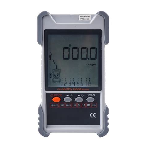 Et616et618et612et613 Network Cable Tester Lcd Display Analog Digital Search Poe Voltage