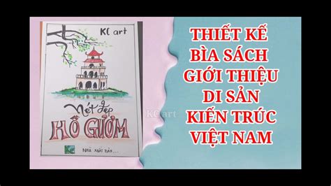 Hướng dẫn vẽ bìa sách với di sản kiến trúc Việt Nam từ cơ bản đến nâng cao