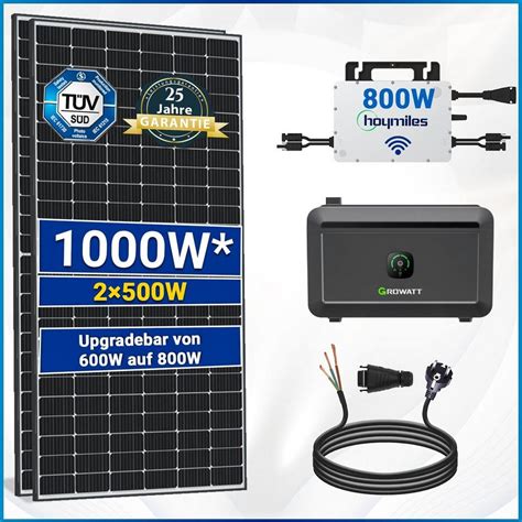 Solar Hook Etm Solaranlage 1000w Balkonkraftwerk Mit Hoymiles