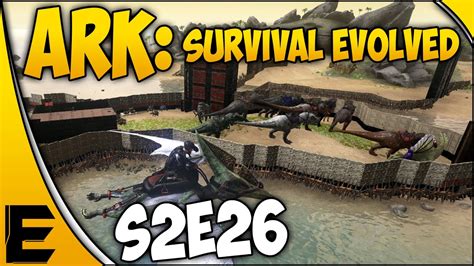 Ark Survival Evolved Gameplay T Rex Riding Grinding S E