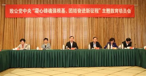 致公党中央“凝心铸魂强根基、团结奋进新征程”主题教育动员会在京召开统战