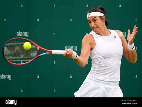 France S Caroline Garcia Returns To China S Shuai Zhang Their Women S