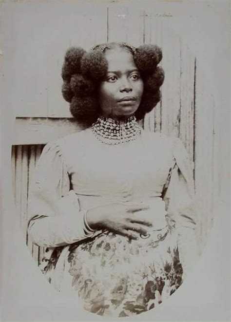 Portrait Of A Beautiful Sakalava Woman From Madagascar Circa 1900 R