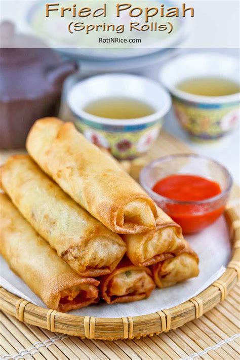 Fried Popiah Spring Rolls Roti N Rice