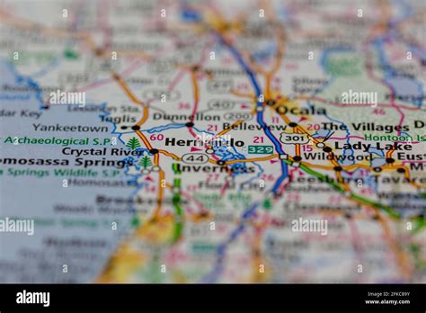 Hernando Florida Map Hi Res Stock Photography And Images Alamy