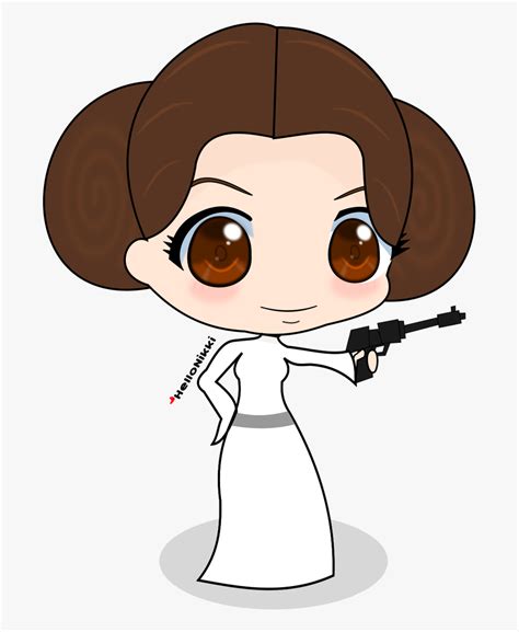 Download High Quality Star Wars Clipart Princess Leia Transparent Png