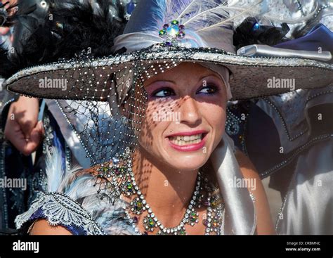 Woman In Traditional Moors Costume At The Moors And Christians Fiesta