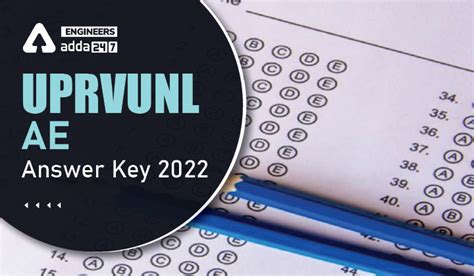 UPRVUNL AE Answer Key 2022 Check UPRVUNL Assistant Engineer Answer Key