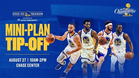 Warriors Launch Mini-Plan Ticket Packages | NBA.com