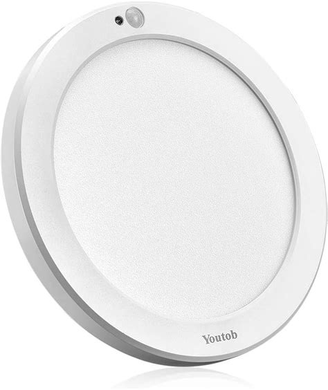 Youtob Motion Sensor Light LED Ceiling Light With 30s 180s Timeout