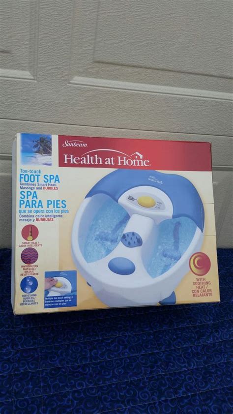 Health At Home Sunbeam Foot Spa Toe Touch New Toe Touches Foot Spa Sunbeam Dublin Toes