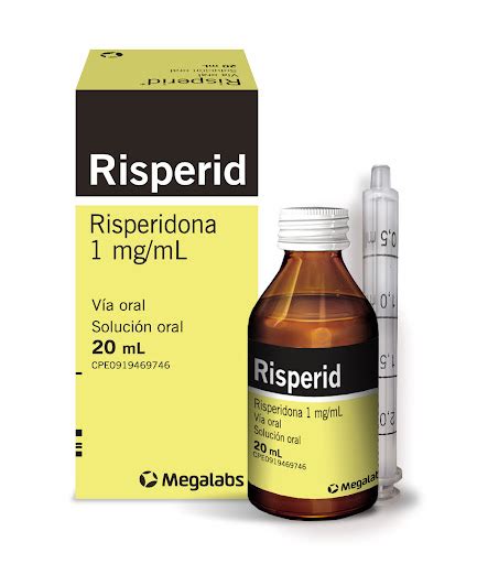 Risperidona Mg Ml Risperid Soluci N Oral Megalabs X Ml