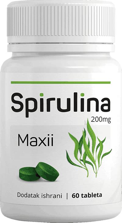 Spirulina - Kapsule Za Zdravu Ishranu - Limited Charm RS