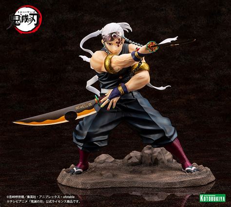 Kotobukiya Artfx J Demon Slayer Kimetsu No Yaiba Tengen Uzui Statue