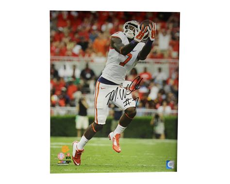 Mike Williams Autographed Signed 16x20 Photo Clemson Tigers - Certified ...