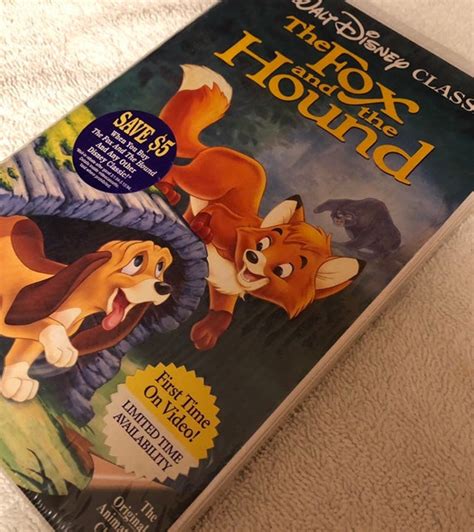 Walt Disney Classic The Fox And The Hound VHS 2041 The Fox, 42% OFF