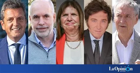 Massa Milei Larreta Bullrich Y Schiaretti Exponen Sus Proyectos