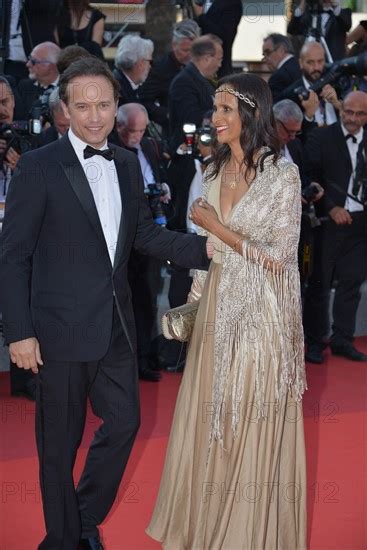 Vincent Perez Et Sa Femme Karine Silla Festival De Cannes Jacky