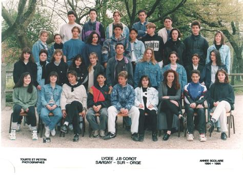 Photo De Classe 2nde Es 15 De 1994 Lycée Jean Baptiste Corot Le