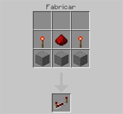 Cómo hacer un repetidor de redstone en Minecraft