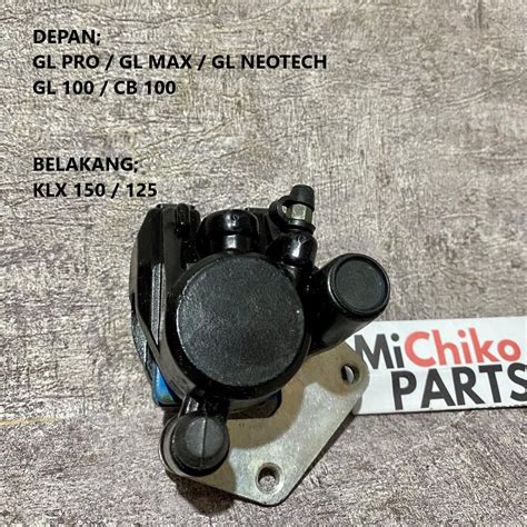 Jual Kepala Babi Kaliper Rem Depan GL Pro Max Neotech GL CB 100 GL100