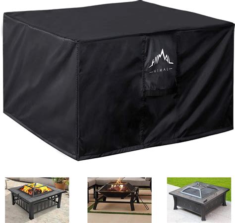 Himal Outdoors Fire Pit Cover Heavy Duty Waterproof 600d