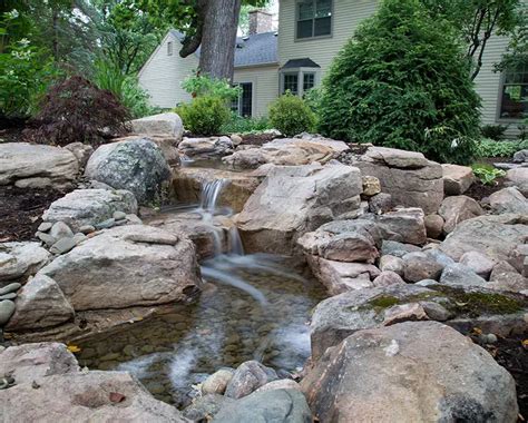 Midwest Pond Features Landscape