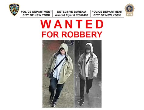 Nypd Th Precinct On Twitter Wanted For Robbery On At