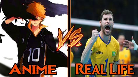 Haikyuu Vs Real Life Youtube