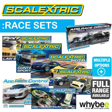 New! Scalextric 1/32 Race Sets Full Range To Choose - Digital Race F1 Rally Bond | eBay