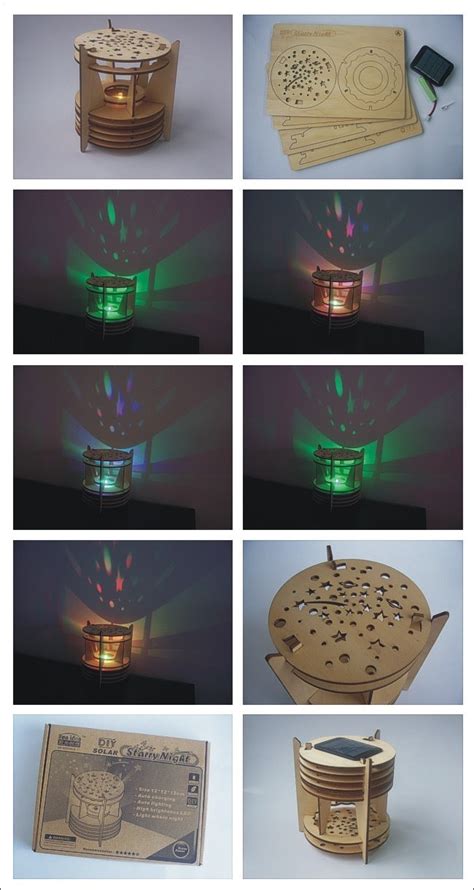 DIY Solar Kits Starry Nights Star Theater Planetarium Projector | Blue Tooth Mouse Tech