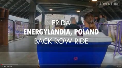 Frida On Ride Pov Back Row K Energylandia Poland Youtube