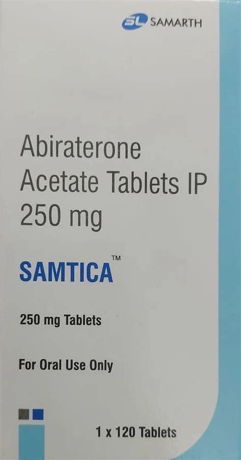 Samtica Mg Abiraterone Acetate Tablets By Samarth Tablet S In