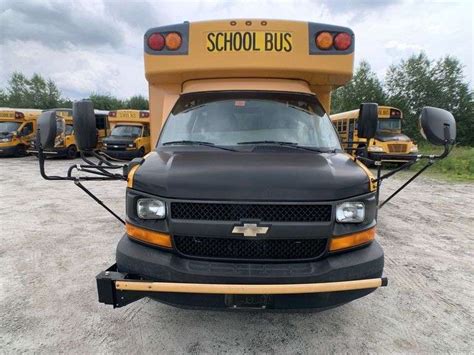 2013 Chevrolet Express 4500 Midbus Small School Bus 14 A5186 Mathies And Sons Inc T A 422 Sales