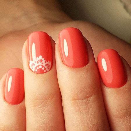 25 Spring Ring Finger Nail Art Pictures 2018 - Fashionre