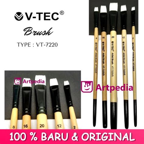 Jual V Tec Brush Vt Set Kuas Lukis Set Kuas V Tec Di Lapak