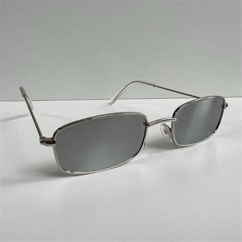 Y2k Aesthetic Sunglasses Silver Demon One Size Silver Artofit