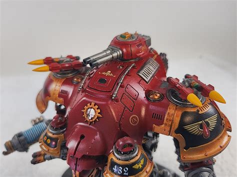 Warhammer 40k Imperial Knight Freeblade Blood Angels Etsy